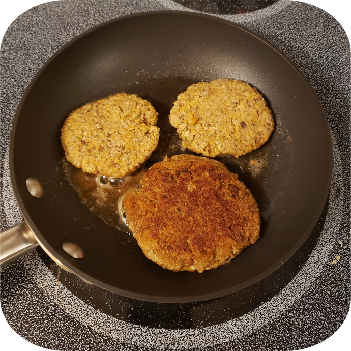 Lion's Mane Crab Cakes (try it as a sandwich)